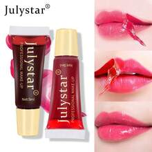 Tint & Peel Lip Stain – Long-Lasting Matte Liquid Lipstick With Natural Tint, Transfer-Proof & Lightweight For All-Day Wear - 彩色 - 查看 4