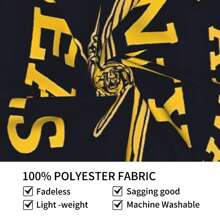 Navy SEALs Tapestry Wall Hanging - Bold Yellow Text & Emblem On Black Background, Peach Light Beige Polyester Fabric, Horizontal Home Decor For Bedroom, Living Room, Office - Military Pride Gift For Service Members & Veterans, Patriotic Design, Highquality Print, Patriotic Gifts, Bedroom Decoration, Premium Fabric, Armed Forces Fans