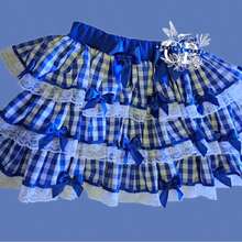 Children's June Party Skirt - Royal Blue - View 1