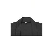 Anime Black Haori Kimono Kung Fu Cosplay Costume Japanese Robes Clothing US Size Male Cardigan Jacket Coat - 白色 - 查看 3