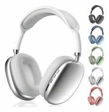 Audífonos Inalámbricos de Diadema Bluetooth P9 Pro Max Cancelación de Ruido y Batería Larga - Blanco - Ver 1