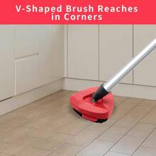 LYA AZ Shikong Scrub Brush For OCedar RinseClean 2 Tank System Scrubber Mop Head For Ocedar Stiff Bristle Spin Mop Replacement Head Base For Shower Bathroom Kitchen Bedroom Floor Cleaner LYA - 小的 - 查看 7