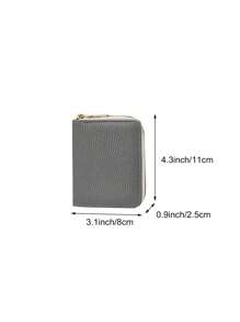 大容量毛球装饰小钱包女士手提包，商务休闲单肩包，母亲节礼物，适合职业女性、OL，非常适合工作、商务、通勤、上学等场合。 - 深灰色 - 查看 12