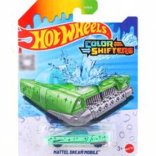 Hot Wheel 1:64 比例变色玩具车，冷水或温水浸泡后可反复变色，男孩儿童玩具车，生日及节日礼物，汽车模型玩具 BHR15-C/D，完美收藏，1980 年雪佛兰克尔维特，美泰梦幻座驾系列，TRAK-TUNE 1 件装 - 彩色 - 查看 11