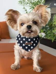 1 قطعة وشاح بشكل نجمة خماسية للقطط والكلاب الصغيرة