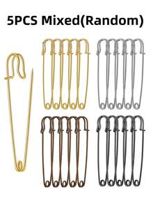 5-30 件大号服装安全别针 耐用绗缝毯别针 金银装饰别针 适用于帆布羊毛服装工艺品 DIY 珠宝工艺品 - 彩色 - 查看 27