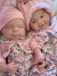 1pc 13 Inch/33CM All Silicone Reborn Girl, Lifelike Pascale & Vivienne Reborn Dolls With Visible Veins,3D Paint Can Open Mouth Art Doll, Collectible Birthday/Christmas/Family Party Gifts - Reborn Doll - View 6