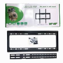 1Set, Fixed Wall Mount TV Bracket, For 26-63" TVs, Slim TV Wall Bracket, For Flat Or Curved TV Monitors Up To 66 LBS