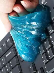 1pc Reusable Car Cleaning Gel - Suitable For Interior Cleaning, Keyboards, Calculators And Other Multi-Purpose Cleaning Uses, Reusable Car Cleaning Gel Set, Includes Built-In Keyboard Vent Cleaner, Interior Cleaning Tool And Men's Garage Storage & Organization Gift, Car Cleaning Gel Detailing Filler, Car Detailing Tools, Car Interior Cleaner, Slime Car Accessories, Car Kit, Keyboard Cleaner. (Random Color & Style)