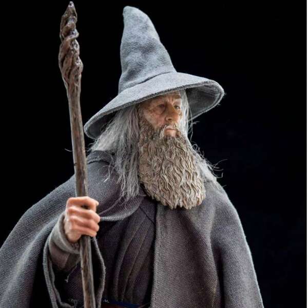 Halloween Cosplay Wizard Hat, Witch Hat, Elf Party Grey Magic Hat, Festival Masquerade Hat Pumpkin Vampire Costume Autumn
