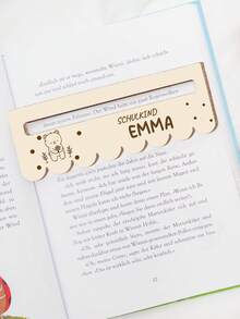 Personalized Reading Aid With Wooden Ruler, School Start Gift With Name, Start Of School Gift, Personalized School Cone, Personalized Gift, Personalized Reading Aid, School Start Gift, Back To School, Personalized School Gift, Personalized Ruler, Start Of School Gift, Wooden Ruler, Reading Training, Reading Aid With Name, Ruler With Name, School Introduction Gift, Personalized Bookmark - Multicolor - View 13