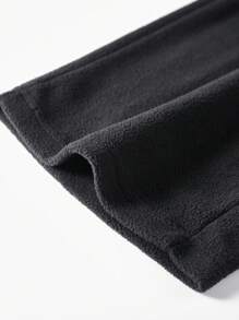 3件套男士休闲百搭运动裤，黑色平前设计，侧袋宽松版型。百搭抗皱易护理长裤 - 黑色 - 查看 9