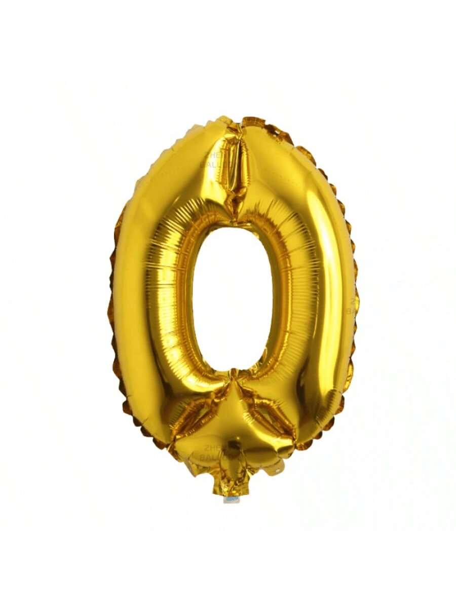 Número 0 de oro de 32 pulgadas