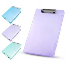 1 Piece Folder With Writing Board - Large Capacity Document Storage Box, Office Supplies, Paper File Box Storage, Large Capacity Student Specific, Exam Paper Storage And Organization Artifact Information