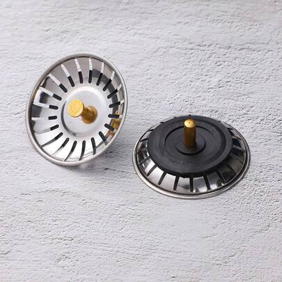 Kitchen Sink Drain Cover, Sink Strainer, Sink Drain Stopper, Sink Drain Catcher, Sink Drain Plug, Sink Drain Protector, Anti-Clogging, Anti-Mosquito