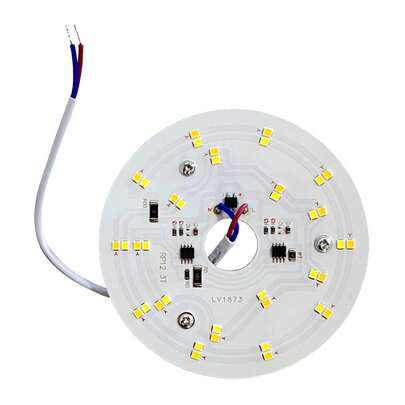 Refacción Placa De Led 3 Tonos 12w Luz blanca cálida y neutra iluminación interior techo pared dormitorio sala comedor cambio color remoto