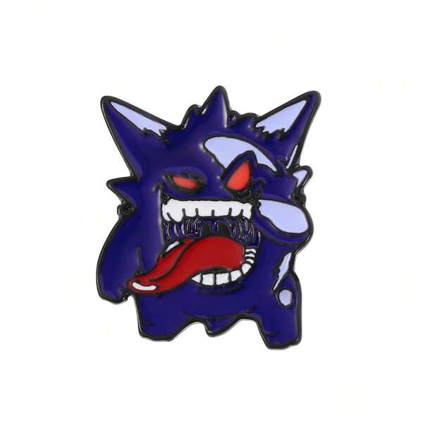 pokemon قطعة واحدة من شارة معدنية كلاسيكية أنمي، دبوس صدر جميل، شارة لحقيبة الظهر والملابس والاكسسوارات المكتبية والقمصان والسترات والمجوهرات لمناسبات عيد الميلاد وعيد الهالوين