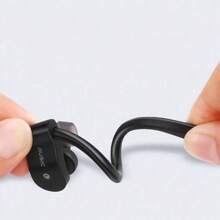Écouteurs stéréo sans fil compatibles Bluetooth pour le sport, écouteurs intra-auriculaires de musique universels avec crochets d'oreille mini, HIFI
