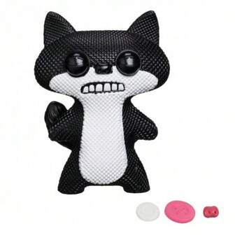 ZURU 搞笑丑怪 | 可动关节 | 单人收藏 | DIY 毛绒公仔 | 丑萌模型