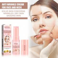 EELHOE Skin Cream Stick Moisturizing Anti-Wrinkle Fade Fine Lines Anti Dark Circle Puffiness Enhence Skin Elasticity Face Care Products - 粉色 - 查看 1