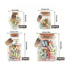 Bottle Message Collection, Includes Heart Shape, Christmas Tree, Pudding Shape, Cute Gifts For Boyfriend/Girlfriend, Anniversary Love Letter, Birthday Gift, Valentine's Day Gift, Mother's Day Gift, And More - Message In a Bottle - View 7