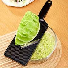 Efficient Multi-Purpose Vegetable Shredder & Cabbage Grater - Durable Plastic Kitchen Tool With Sharp Blades For Salads, Coleslaw, Stir-Fries - Easy To Use, Clean & Store - Ideal Gift For Home Cooks, Cabbage Shredder, Ergonomic Design, Sturdy Construction - Máy xay rau củ - Xem 2