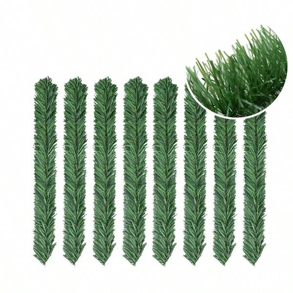 30cm Christmas Vine Rattan, Dense Christmas Decoration Ribbon, Shapeable