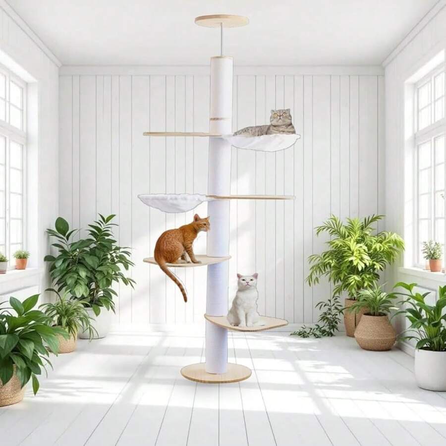 Cat Trees & Condos - 彩色 - 查看 1