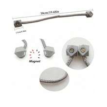 2 Curtain Hooks, Braided Cord Curtain Clasps For Fixing Curtains, Simple And Elegant Home Decor - Multicolor - View 6