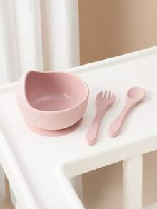 3PCS Personalized Customization Name And Pattern Baby Silicone Tableware Suction Bowl Soft Spoon Fork Feeding Learning Sets For Baby Solid Color Utensils Kids Custom Food Storage,Multi-Functional,Ornamental,Letter,Stylish,Modern,Colorful,Cute,Adorable,Casual,Custom,Personalised,Unique,Customized,Ideal Gifts For Him,Ideal Gifts For Her,Multi-Functional,Ornamental,Letter,Stylish,Modern,Colorful,Cute,Adorable,Casual,Custom,Personalised,Unique,Customized,Ideal Gifts For Him,Ideal Gifts For Her, Son, Daughter,Christmas Gift - Multicolor - View 20