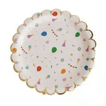 Platos de papel navideños - Multicolor - Ver 1