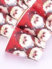 10pcs/20pcs/50pcs Christmas Paper Cups Red Santa Claus Drinking Cups Christmas Winter Hot Cold Drinkware Party Supplies Beverage Hot Cocoa Chocolate Drinking For Xmas Merry Christmas New Year Decorations - Multicolor - View 6