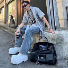 Men Tote Bags - Army Green - View 5