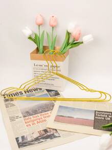 40pcs Gold Metal Hangers, Metal Coat Hangers, Adult Hangers, Affordable Metal Hangers