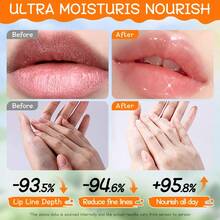 4PCS/Box Juicy Peach Set(Hand Cream And Lip Balm),Skin Care Kit,Lip Balm,Nourish And Moisturize Skin ,Body Care,Diminish Skin Lines,Brighten Skin,Skin Care,Hand Cream,Soothe And Lift Barbs,Moisturizer,Improve Dry And Rough,Smooth And Hydrated.