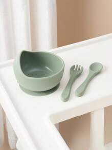 3PCS Personalized Customization Name And Pattern Baby Silicone Tableware Suction Bowl Soft Spoon Fork Feeding Learning Sets For Baby Solid Color Utensils Kids Custom Food Storage,Multi-Functional,Ornamental,Letter,Stylish,Modern,Colorful,Cute,Adorable,Casual,Custom,Personalised,Unique,Customized,Ideal Gifts For Him,Ideal Gifts For Her,Multi-Functional,Ornamental,Letter,Stylish,Modern,Colorful,Cute,Adorable,Casual,Custom,Personalised,Unique,Customized,Ideal Gifts For Him,Ideal Gifts For Her, Son, Daughter,Christmas Gift - Multicolor - View 23