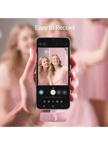 Microphone sans fil Lavalier pour smartphone, microphone sans fil plug-and-play pour l'enregistrement vidéo/audio, micro-cravate pour interview/vlog/enseignement