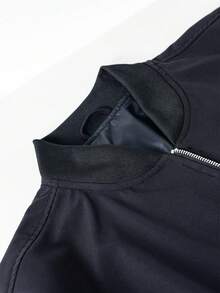 1pc Men's Casual Loose Fit Jacket, Versatile For Commuting, Outdoor, Hiking, Spring/Autumn, Grunge