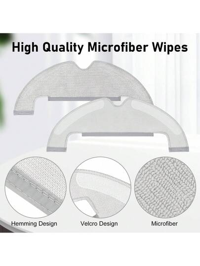 Mop Pad Dreame L10 Plus, Z10 Pro Robot Stofzuiger Cleaner Compatible Xiaomi X10 B102GL Wipes Rags Spare Parts view 2