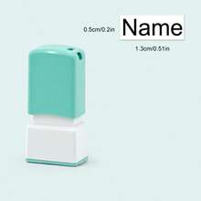 Sello de firma manuscrita personalizada: Sello de nombre con presión automática personalizado con tinta incorporada, que puede estampar sin problemas en varios materiales y superficies - GT0513 - Ver 9