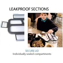 Lunch Box - Grey + Black - View 5