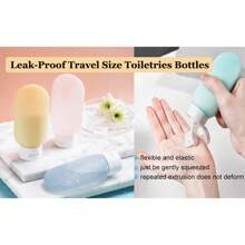 11 Pack Travel Toiletries Bottles Leak Proof Design Portable Ease Your Vacation