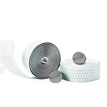 Cinta de manillar de bicicleta, cinta antideslizante de EVA y cuero PU, cinta de manillar resistente al desgaste, equipo de ciclismo antideslizante - Blanco - Ver 3