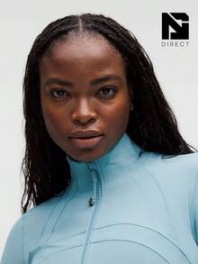Lululemon Define Jacket Nulu Women's Lightweight, Full Zip Running Track Jacket-For Yoga Gym Running-Sweat-Wicking-Yoga-All Seasons Sport-Spring/Summer-Autumn/Winter-Mother's Day Gifts-Father's Day Gift - 水洗藍 - 查看 4
