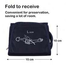 Precision Automatic Upper Arm Electronic Smart Sphygmomanometer With Large Screen And Voice Report Function, One-Touch Blood Pressure Measurement - White - View 6