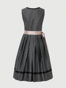 ii Women's Oktoberfest Costume Dress Dirndl Dresses Women German Beer Costumes Outfit For Carnival, Halloween