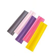 1/5 buc. bandă de păr sport antiderapantă pentru femei - bandă de păr lată, elastică, din material textil de culoare solidă, potrivită pentru alergare și sală, bandă de păr tip turban confortabilă și antiderapantă