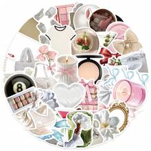 52张复古贴纸，Y2K贴纸，美学贴纸，可爱贴纸，艺术贴纸，防水贴纸，适用于滑板、行李箱、笔记本电脑、保险杠、派对用品 - 彩色 - 查看 7