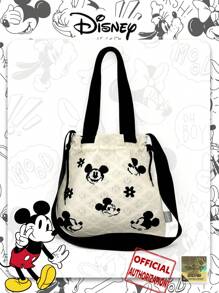 Disney Disney Mickey Mouse Drawstring Shoulder Bag, Handbag For Shopping, Travel And Commuting