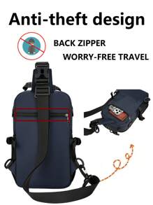 Outdoor Sports Nylon Chest Bag For Men Purse, Multi-Function Waist Bag, Large Capacity Messenger Bag, Lightweight Shoulder Bag, Multi-Pocket Travel Bag, Convenient Mobile Phone Storage Bag, For Students, Junior High School, High School, Campus, Travel Vacation, Business Trip, Daily Commuting, Shopping, Office, Dating, Outdoor, Fitness, Running, Cycling, Exercise, Hiking Camping, Birthday Gifts, Holiday Gifts Belt Bag